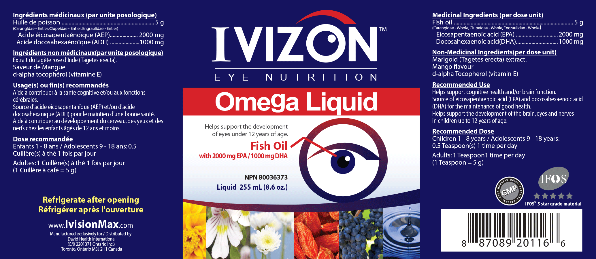 IVIZON OMEGA-3+ LUTEIN